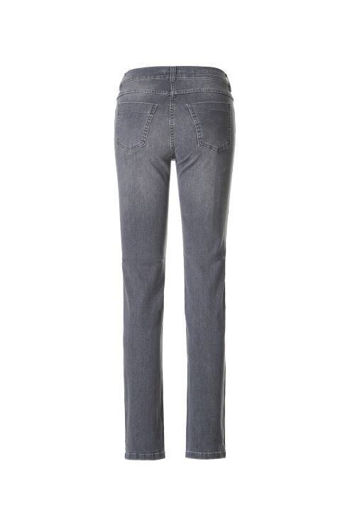 PAMELA Superstretch Hose 5 Pocket Jeans Denim grey used 1801
