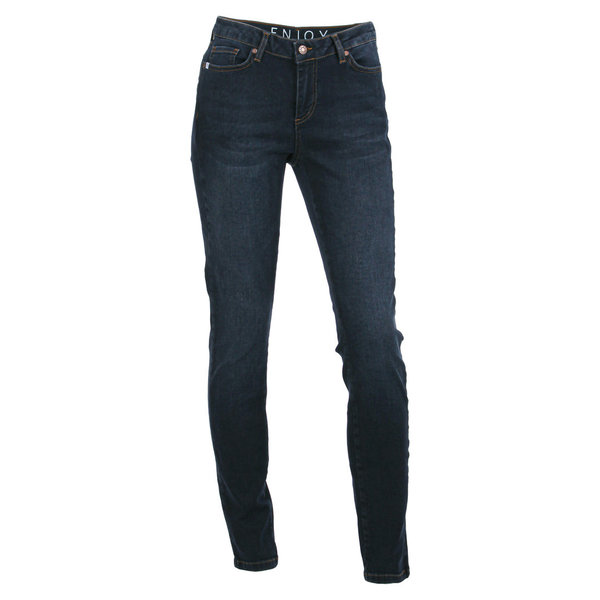 Enjoy Jeans Slim Superstretch 5 Pocket dark Denim Col 185