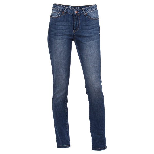 Enjoy Jeans Slim Superstretch 5 Pocket Blue Denim wash Col 170